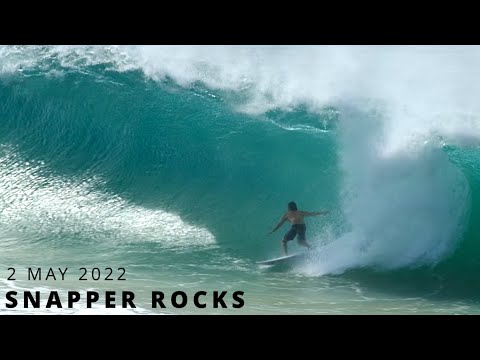 Ripping At Solid Snapper Rocks - Monday 2 May 2022