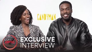 CANDYMAN – Exclusive Interview (Yahya Abdul-Mateen II, Teyonah Parris) | AMC Theatres 2021 video