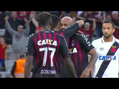 Primeiro gol do Atletico-PR -Thiago Heleno - Atlético-PR 3 a 1 no Vasco