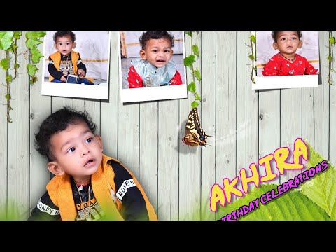 Akhi first birthday 🎂🎉 video clip