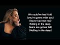 Adele Rolling In The Deep Lyrics