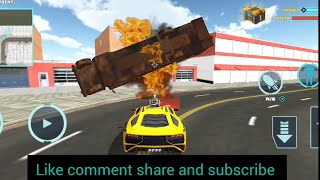 The most robot car transforming in the game playe for YouTube !