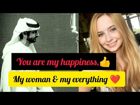 Sheikh Hamdan women is so beutiful 👰🏻|Fazza New Poem :Be the love of my life ❤ #youtube #fazzapoem
