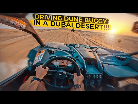 DRIVING DUNE BUGGY IN DUBAI DESERT SAFARI (PART 1)