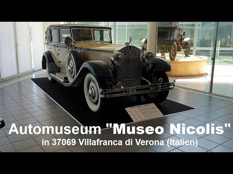 Automuseum "Museo Nicolis" in 37069 Villafranca di Verona (Italien) - Mai 2022