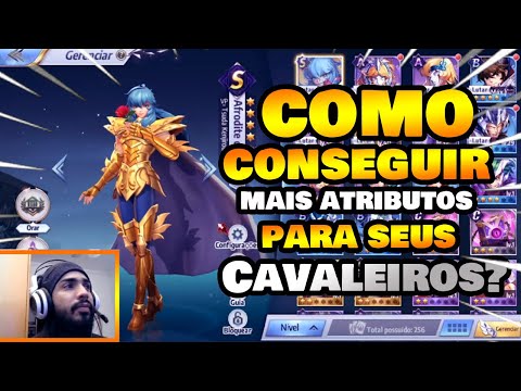 Queimando o Cosmo#6 - Como conseguir mais atributos para seus Cavaleiros?!! - Saint Seiya Awakening