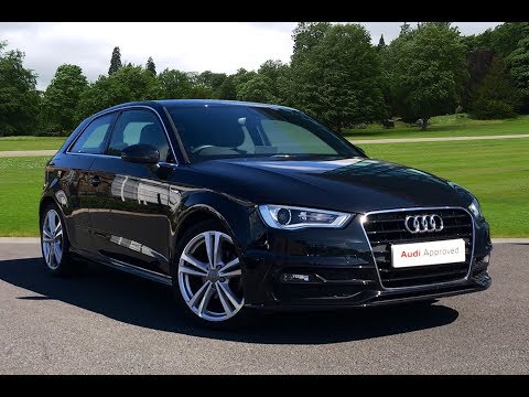 YE62XNH AUDI A3 TFSI S LINE BLACK 2013, Bradford Audi