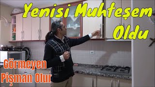 Mutfağımı Yeniledim II Baştan Sona Mutfak Tadilatı