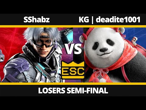 ESC 83 - Losers Semi-Final - SShabz (Lee) Vs. KG | deadite1001 (Panda) - TEKKEN 8 Tournament