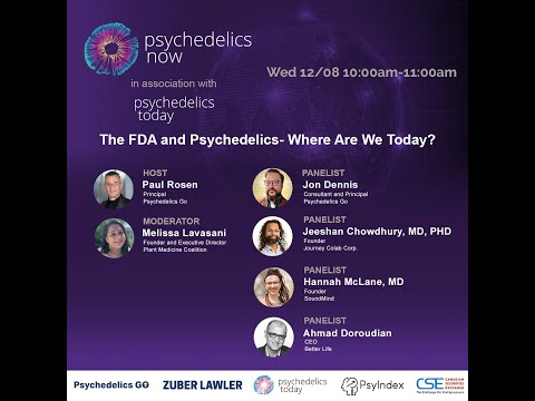 The FDA and Psychedelics - Where Are We Today