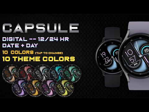 CAPSULE - Hybrid Watch Face