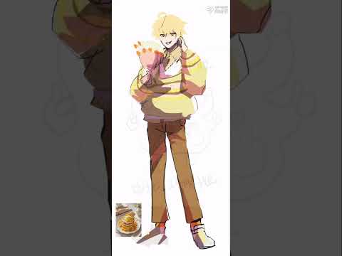 [크로픽]🟧🥞🧡 #illustration #art #illustrationnation #drawing #speedpaint #illustrative