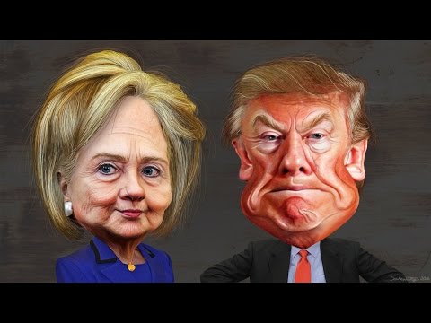 Trump gegen Clinton - Das erste TV-Duell - komplett in Deutsch - HD