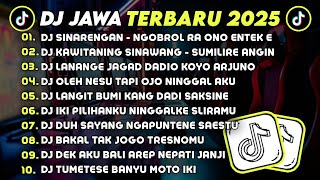 Download lagu DJ JAWA TERBARU 2025 FULL BASS 🎧 DJ SINARENGAN - NGOBROL RA ONO ENTEK E 🎶 DJ KAWITANING SINAWANG  mp3