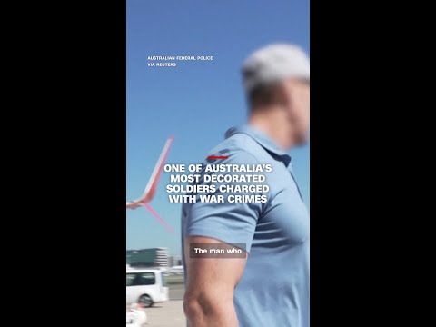 One of Australia’s most decorated soldiers charged with war crimes