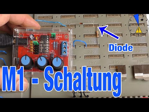 M1 Schaltung Versuchsaufbau