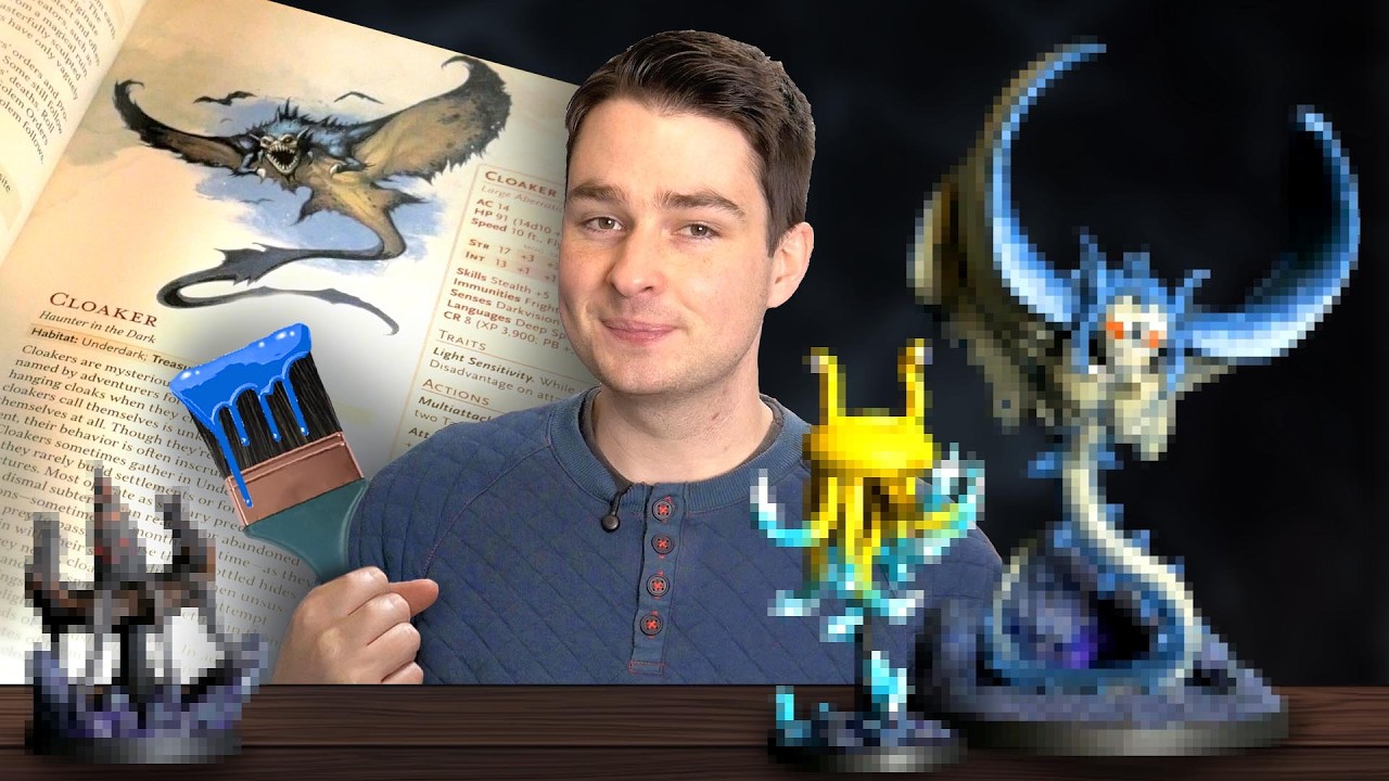 FDM Printing Minis from the Underdark! | Monster Manual Minis pt.5