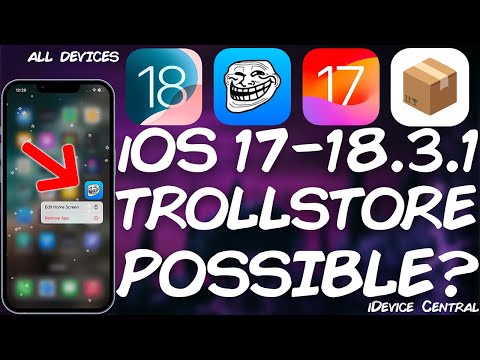 TrollStore on iOS 17.0.1 – 18.3.1: Can You Still INSTALL It? How It Works!