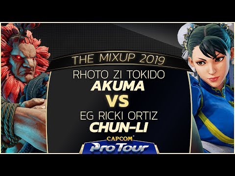 Rohto Zi Tokido (Akuma) vs EG Ricki Ortiz (Chun-Li) - The MixUp 2019  - Day 1 Pools - CPT 2019