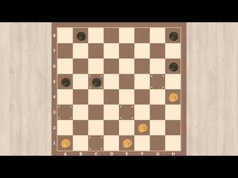 Jogo de Damas Armadilhas na Abertura Cruz