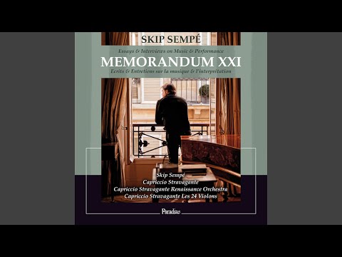 Pièces de clavecin: Passacaille d'Armide