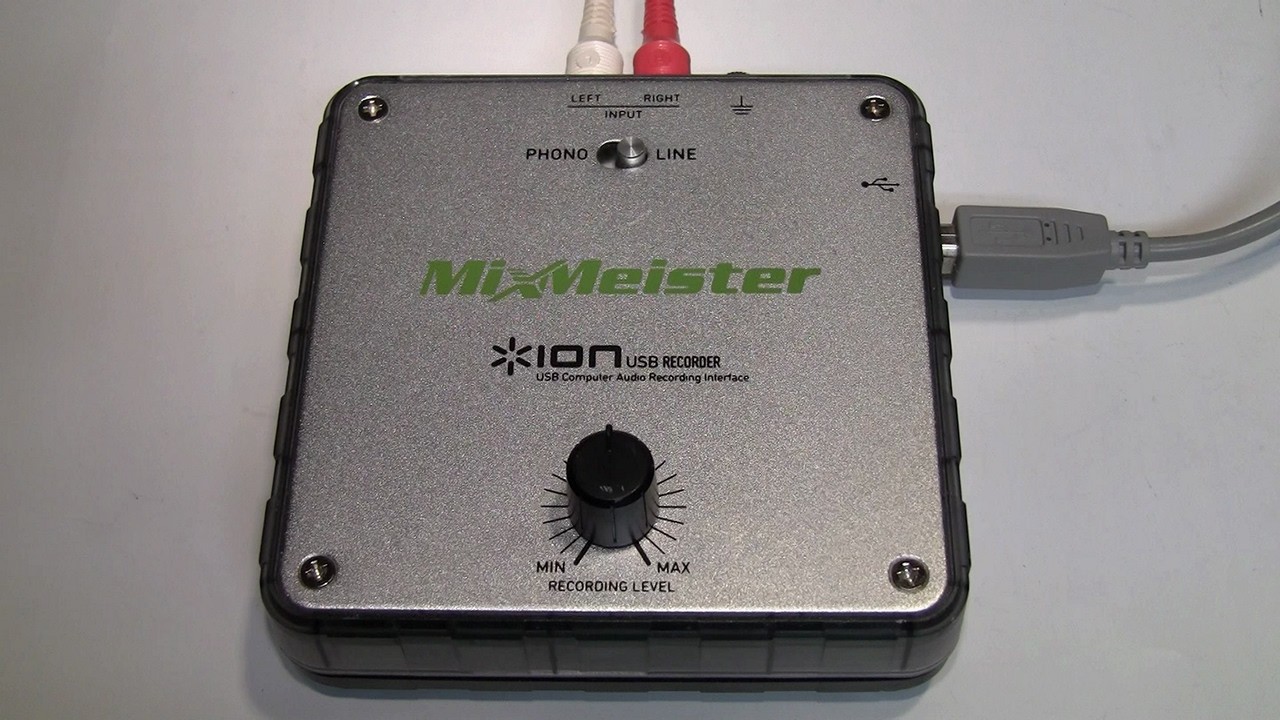 U Record vinyl to digital the EZ way - ION USB audio recorder