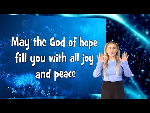 May the God of Hope Lyric Video with actions - Doug Horley/Duggie Dug Dug Official Video