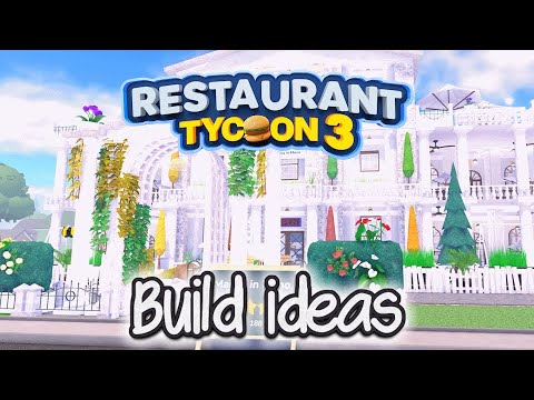 Restaurant Tycoon 3 Build Ideas - Palace