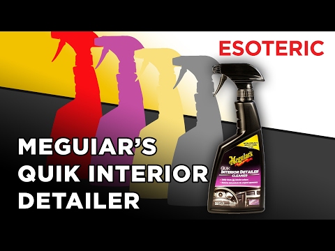 Meguiar's Quik Interior Detailer Review - ESOTERIC Car Care