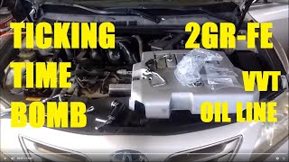 Toyota Camry VVTi Oil Line Replacement - 3.5-liter V6 2GR-FE