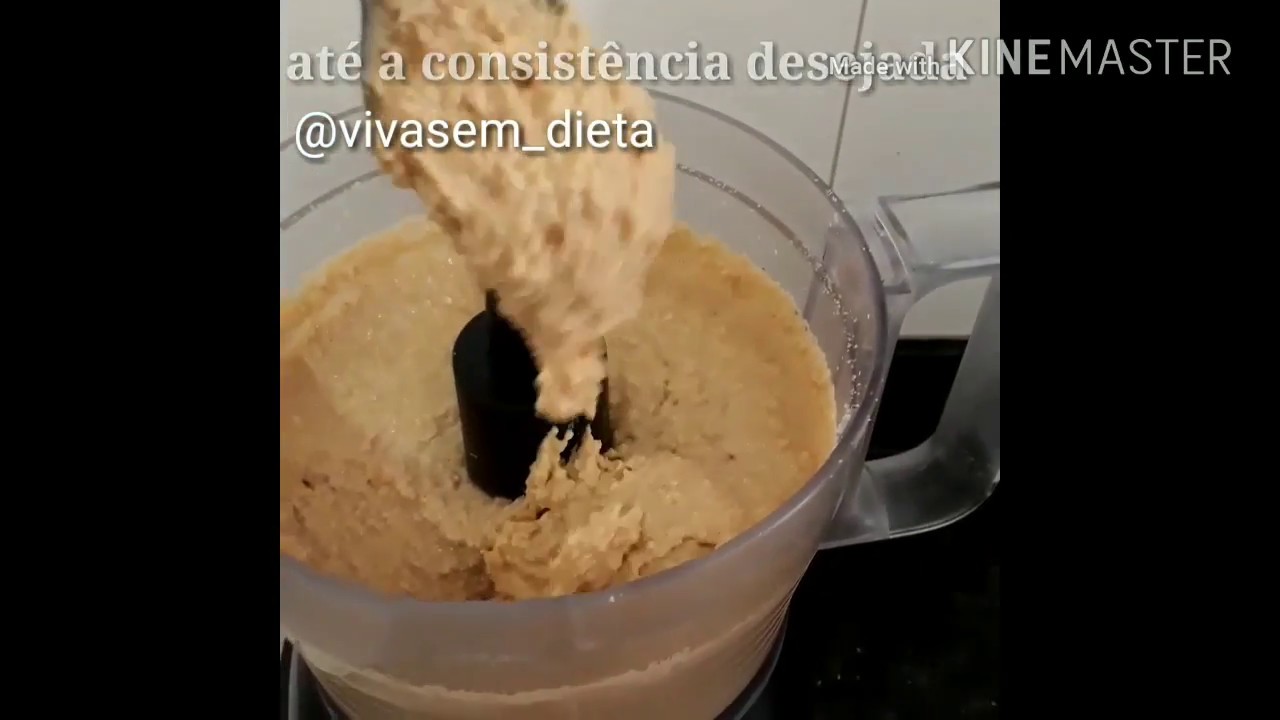 Pasta de Amendoim com coco