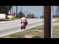 Varg Vikernes Rides Pink Motorcycle