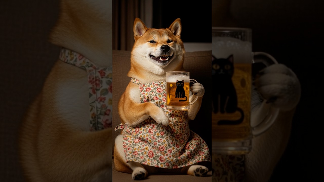 便利な世の中だワン🐶Shopping Made Easy! #柴犬はるの子育て日記 #癒し動画 #shibainu #ai生成 #TAO