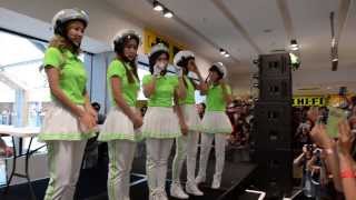 Crayon Pop Performs Bar Bar Bar At Westfield Chatswood