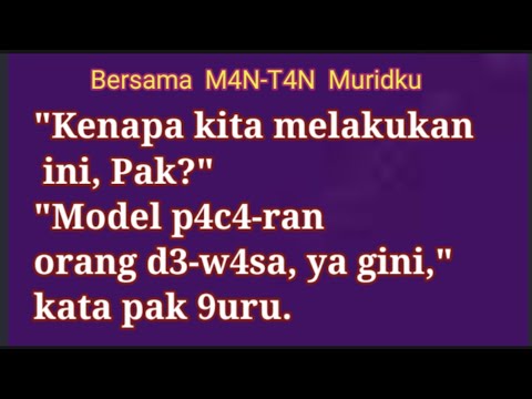 M4N-T4N  MURIDKU YANG T4K PERNAH M3LUP4KANKU || Kisah Nyata