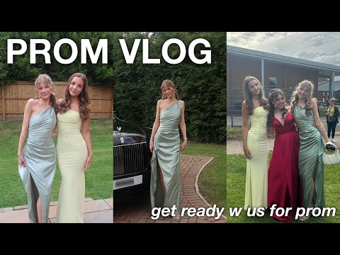 PROM-VLOG *WIE EIN BRITISCHER PROM WIRKLICH AUSSEHT + Macht euch mit uns fertig 🧖🏼‍♀️💇🏼‍♀️