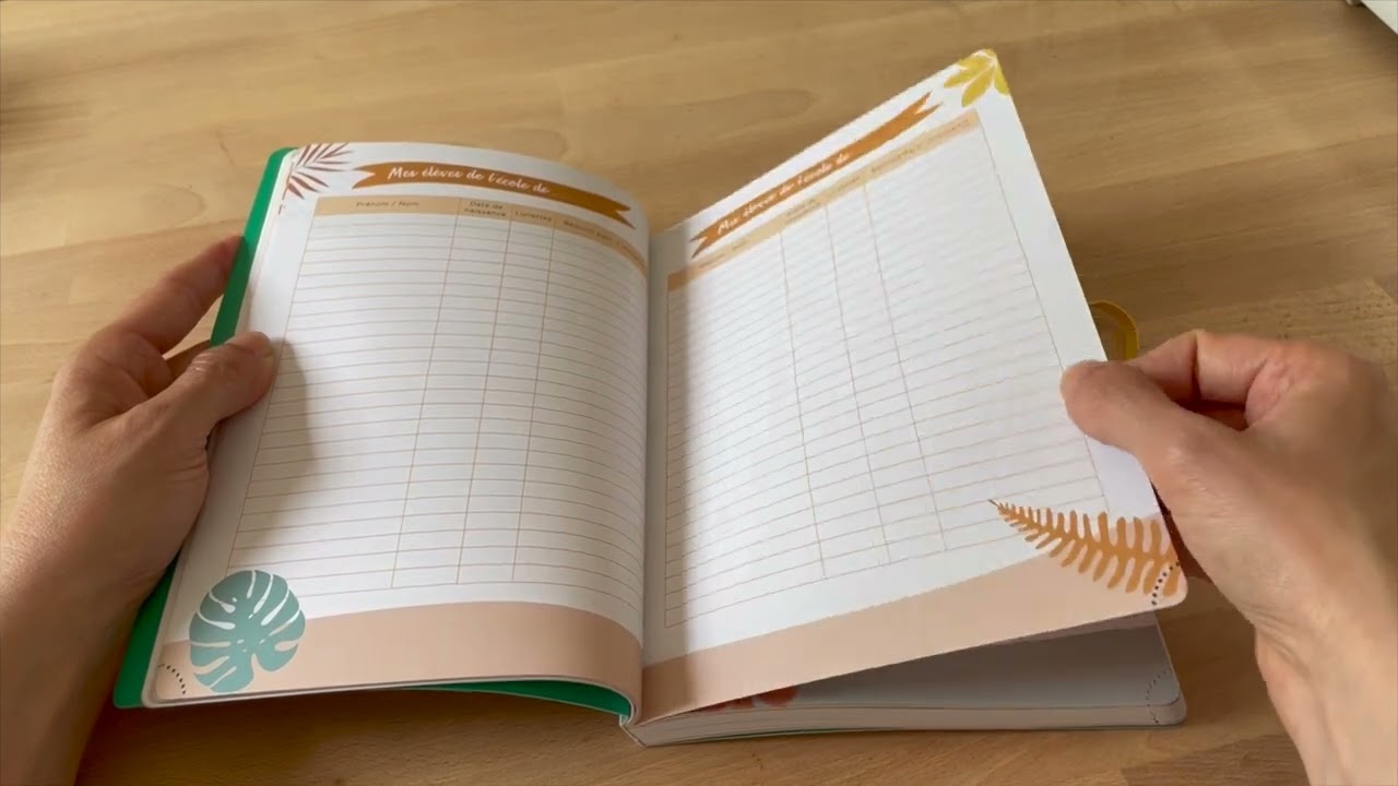 mon bullet agenda de professeur des écoles 2022 2023