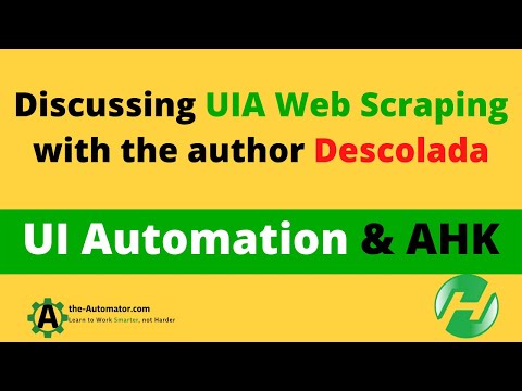 Diving into UI Automation with the author Descolada