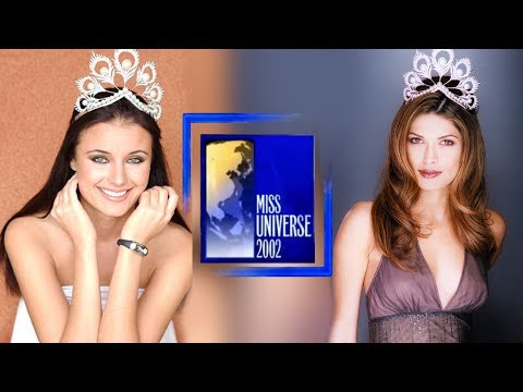 Miss Universe 2002 - Oxana Fedorova & Justine Pasek