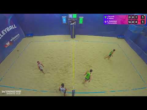 7:00 I.Skrynnik / V.Kelbas -  A.Stebletskyi / I.Romanenko|Winners Beach Volleyball