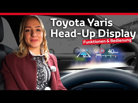 Toyota Yaris Head-Up Display - Features + Tutorial