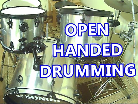 OPEN - HANDED DRUMMING