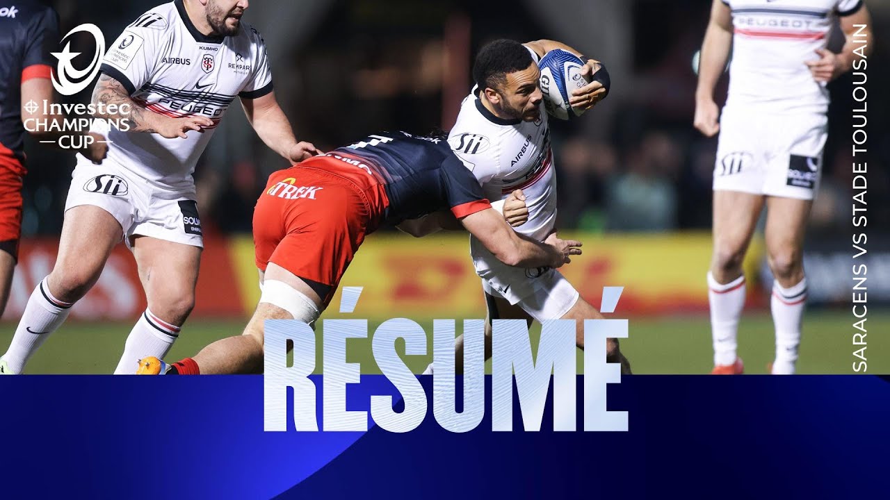 Résumés - Saracens v Stade Toulousain | Investec Champions Cup 2025/26