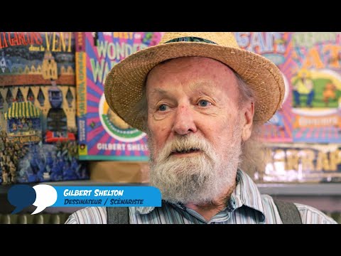 Gilbert Shelton and the Underground Comix : EXCLUSIVE INTERVIEW (Sous-titres français)