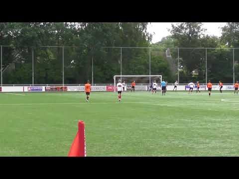 19 aug 2017 Hoogland O17-2 - VV De Meern O17-2 friendly  2-4 Schot Hoogland op lat