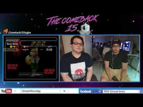 The Comeback 15 ssbm - ALP vs P3stkilla - Winners Semis