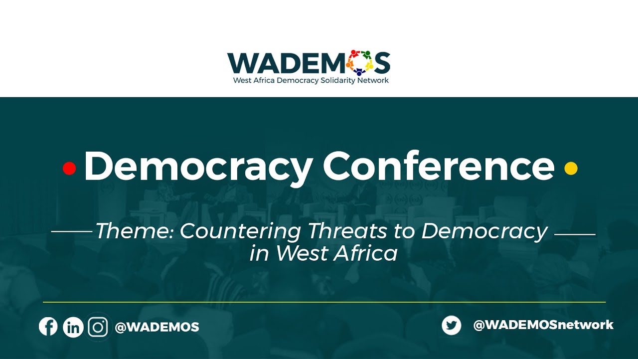 Democracy Conference: Civil society and citizens’ responses to democratic backsliding in West Africa