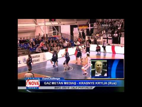 Marcel Ţenter despre Gaz Metan vs Krasnye Krylia - NovaTv Mediaş