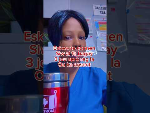 Eskew ka ansent siw fè bagsy 3 jou aprè règ ou #fpyシviral