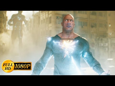 Dwayne Johnson vs Justice Society of America  / Black Adam (2022) - PART 2